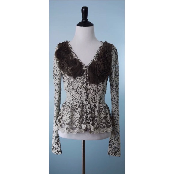 RYU button up blouse top, NEW, small - Picture 1 of 7